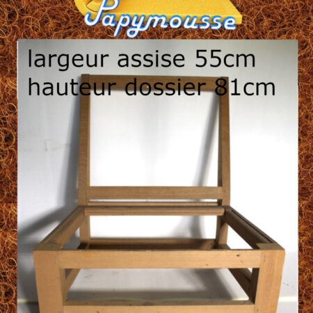 carcasse de petit fauteuil (neuve)