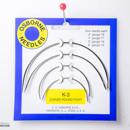Carrelets courbes pour tissu (K-3)