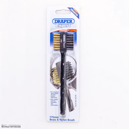 Brosse fer et nylon Draper Expert