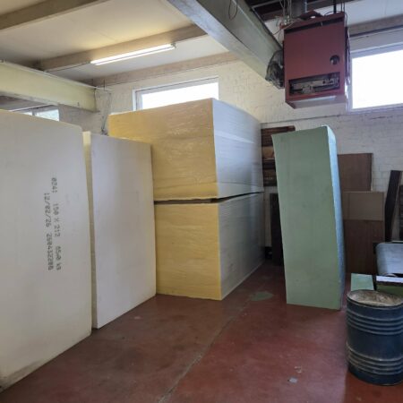 Alternative view of Carré de mousse haute résilience HR 50kg/m3 de 40x40cm