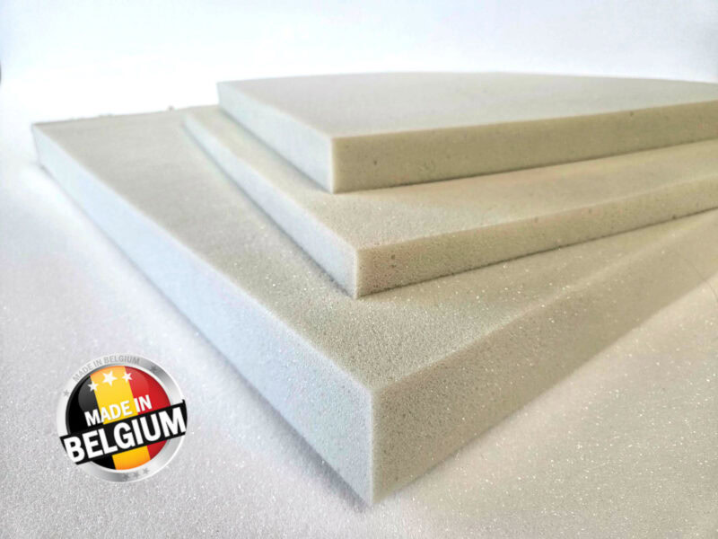 Carré de mousse haute résilience HR 50kg/m3 de 40x40cm