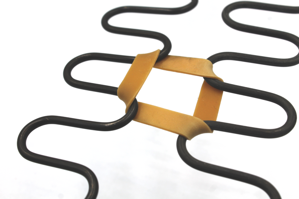 élastique ultra résistant pour ressort zigzag