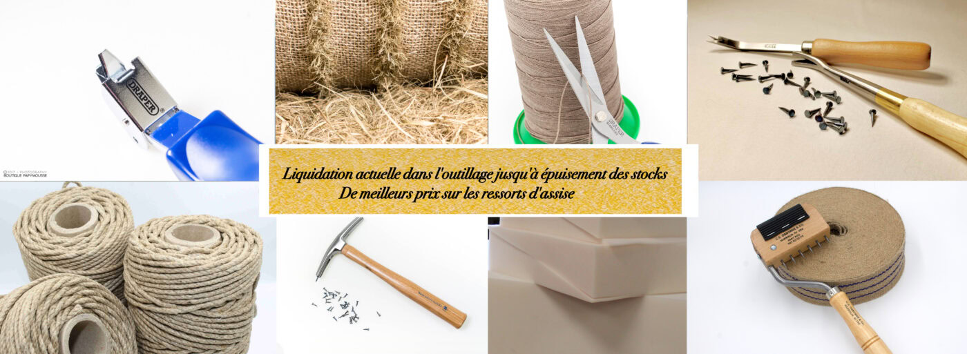 outils de garnissage – Boutique Papymousse