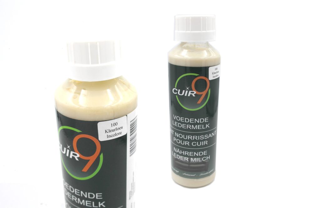 lait nourrissant pour cuir incolore