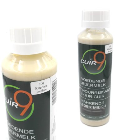 lait nourrissant pour cuir incolore