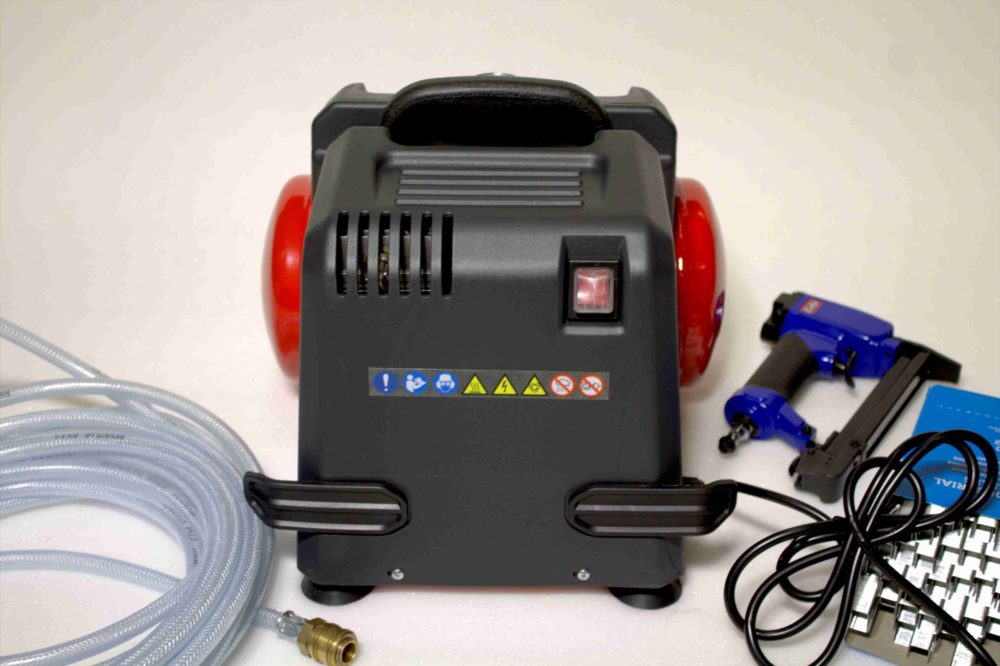 Kit Compresseur + agrafeuse pour garnissage + tuyau 10M+ boite d'agrafe bea – Image 9