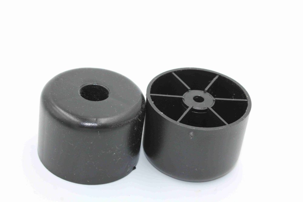 pied pour fauteuil ou pouf, diamètre de 5cm /3.5cm de haut