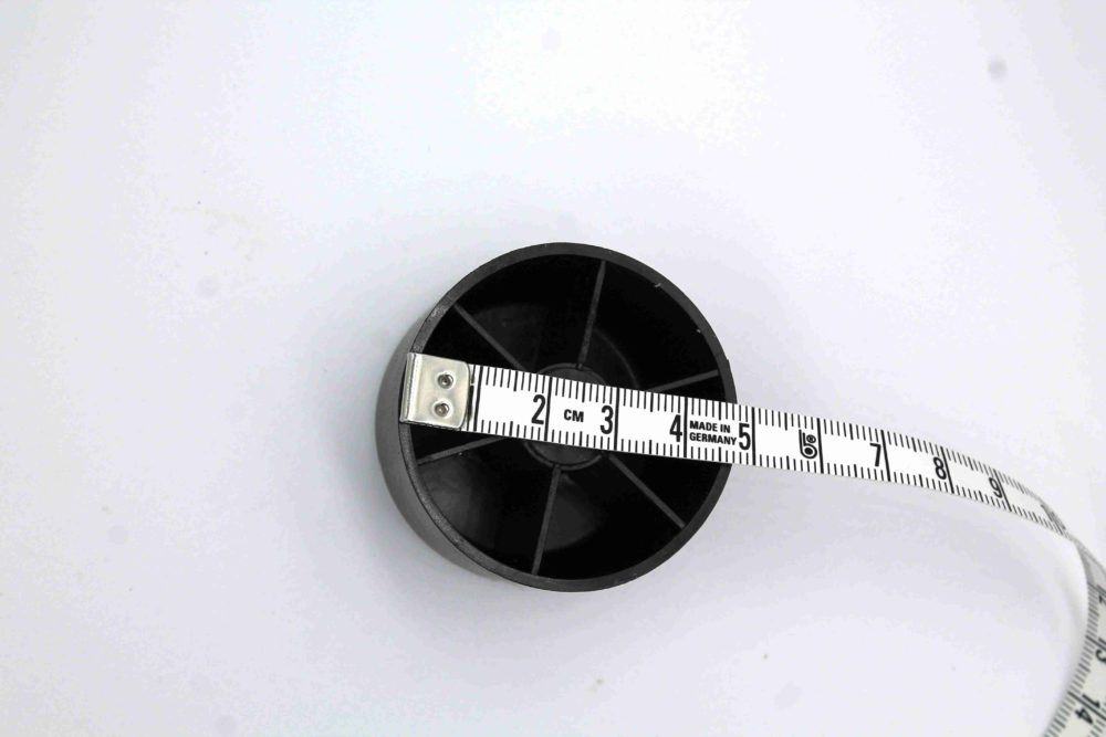 pied pour fauteuil ou pouf, diamètre de 5cm /3.5cm de haut – Image 4