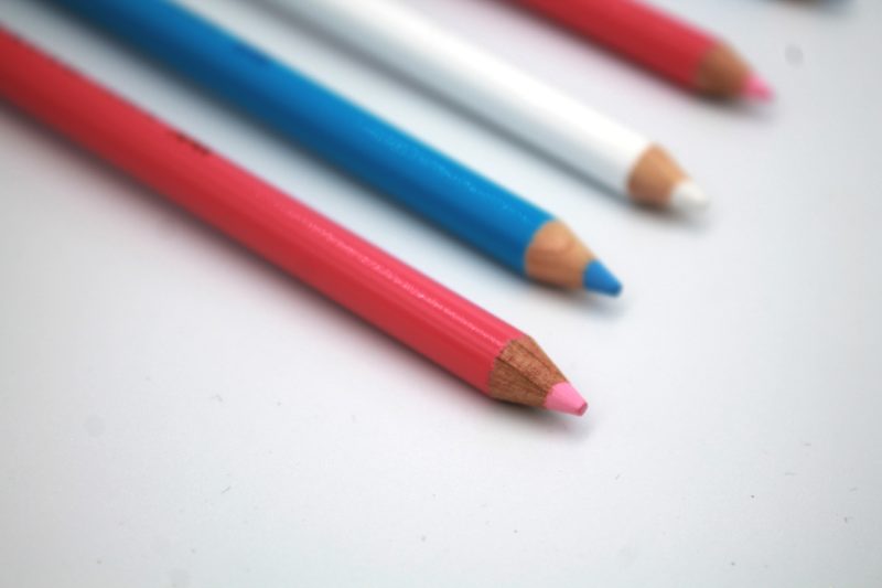 Crayon pour tissus 3 coloris outils de garnissage Boutique Papymousse