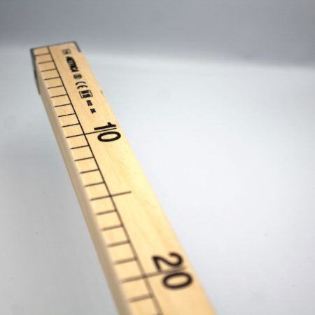 règle de 1 mètre en bois