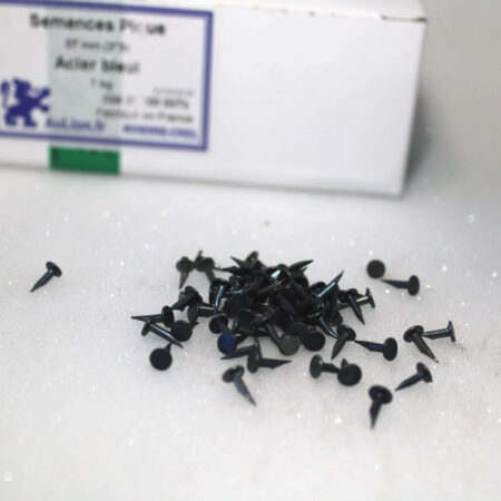 Semences pique 7mm en acier bleui