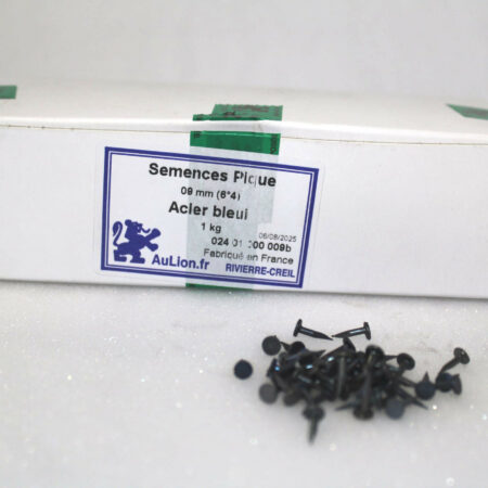 semences pique 9mm acier bleui - 0,250kg