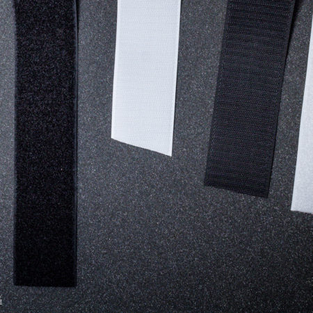 Velcro mâle-femelle noir ou blanc